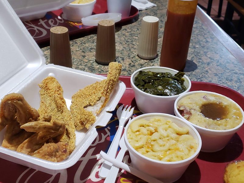 Steve's Soul Food food